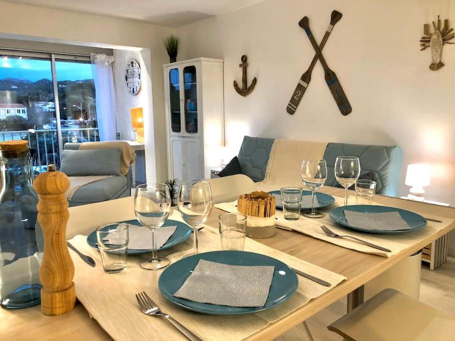 Apartmán Le Brusc. Design, Parking, Wifi & Double Vue! Six-Fours-les-Plages Exteriér fotografie